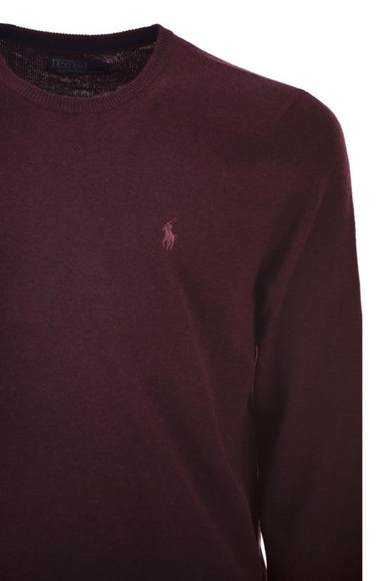 25FW 폴로 랄프로렌 스웨터 710974148 008 BORDEAUX - POLO RALPH LAUREN