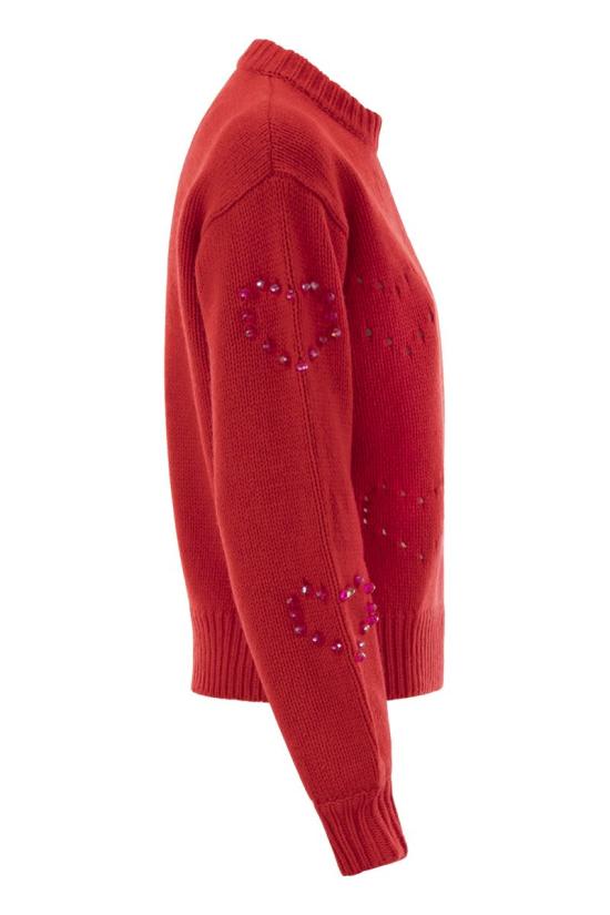 25FW 세인트바쓰 스웨터 DANY001 00772I RED - MC2 SAINT BARTH