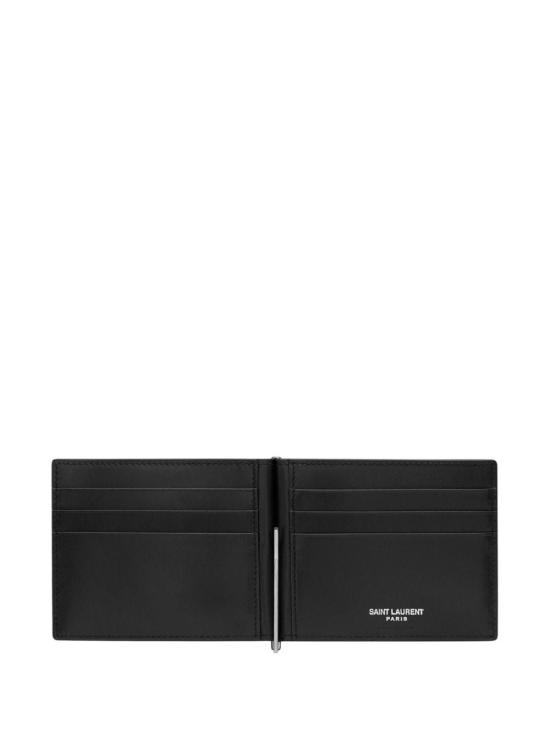  생로랑 남성지갑 4856300SX0E 1000 BLACK - SAINT LAURENT
