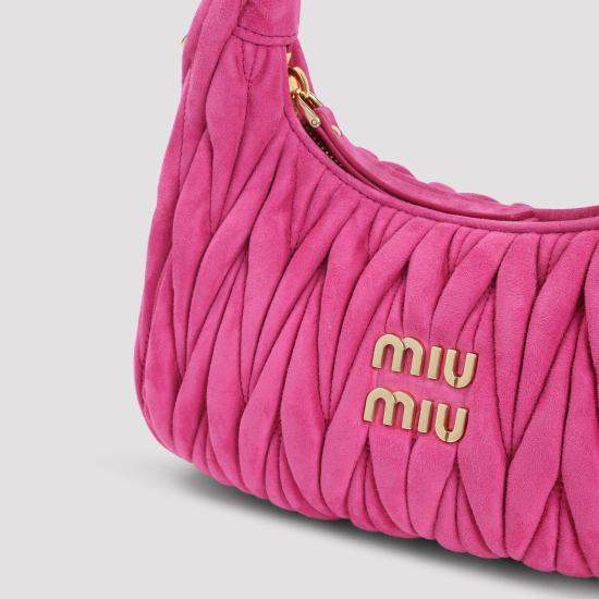26SS 미우미우 마틀라쎄 완더 레더 토트백 5BC125VOOYAB7O F0029 PINK - MIU MIU