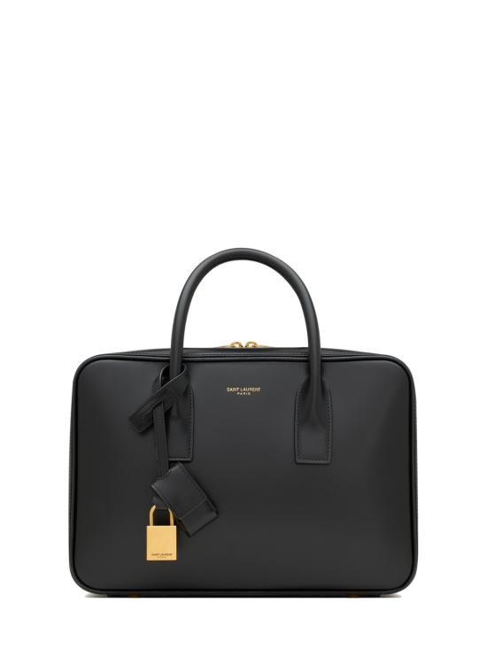 25FW 생로랑 삭 드 주르 바울레또 백 박스 생로랑 스몰 8408620SX0W 1000 BLACK