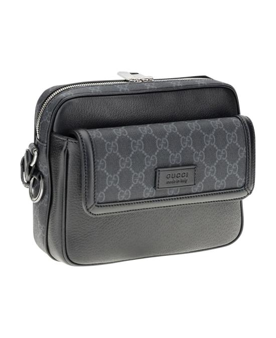  구찌 GG 로고 스몰 크로스백 795464FACU5 1000 BLACK - GUCCI