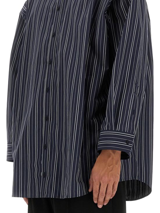 25FW 발렌시아가 긴팔 셔츠 838783 TSM148209 BLUE - BALENCIAGA