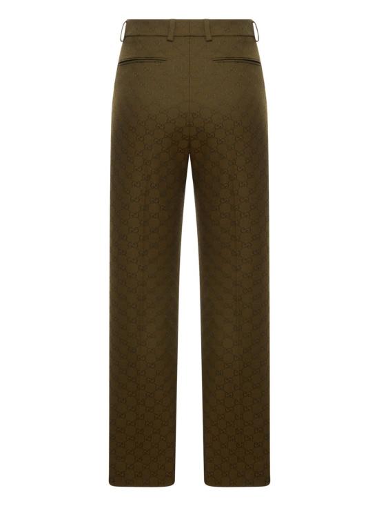 25FW 구찌 캔버스 팬츠 837435 Z7ADE3602 BROWN - GUCCI