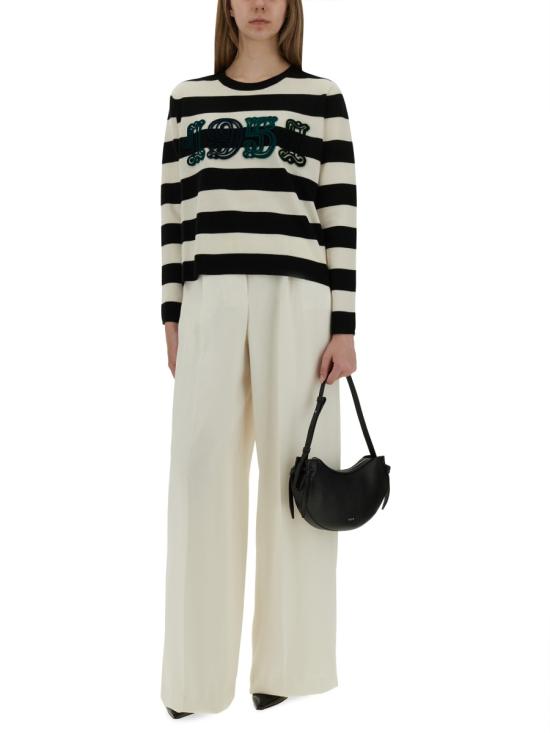 25FW 막스마라 스트레이트 팬츠 2521136071600 301012 IVORY - MAX MARA