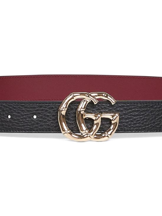 25FW 구찌 GG 마몽 벨트 847228 AAEAO1000 BLACK - GUCCI