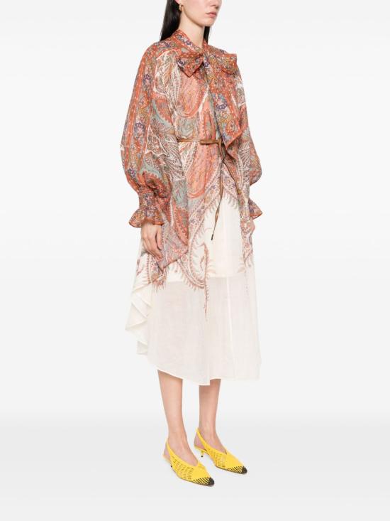 25FW 짐머만 미디 원피스 2877DSS251 CMP MULTICOLOUR - ZIMMERMANN