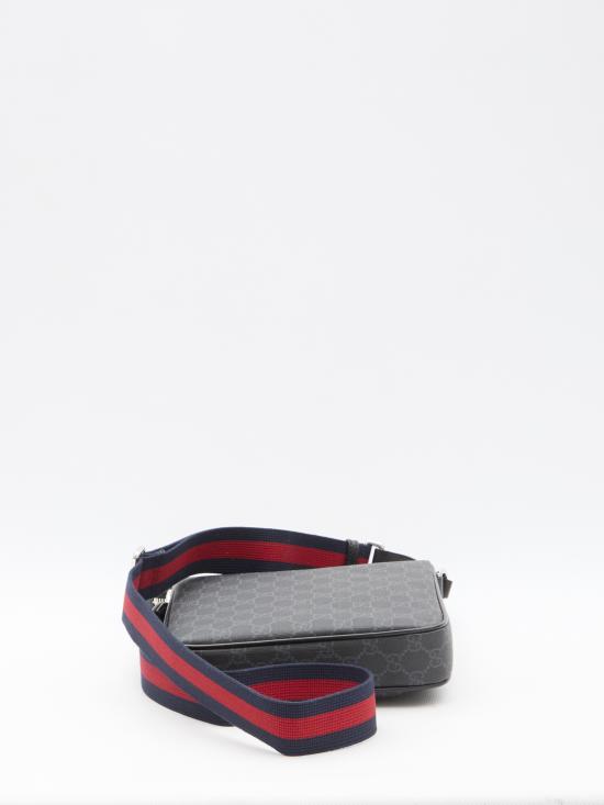 25FW 구찌 GG 수프림 크로스백 792082 FADJA1042 BLACK - GUCCI