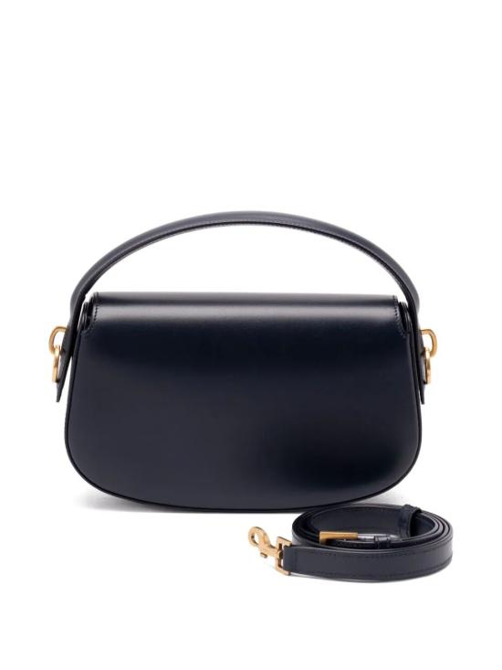 25FW 생로랑 볼테르 하프문백 837382 0SX0W4981 BLUE - SAINT LAURENT