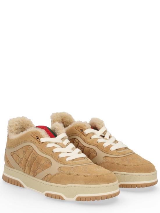 25FW 구찌 리웹 스니커즈 838883 AAE509558 BROWN - GUCCI