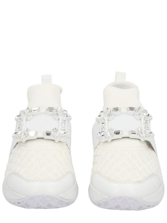 25FW 로저비비에 비브 런 스니커즈 RVW50624180KO TB001 WHITE - ROGER VIVIER