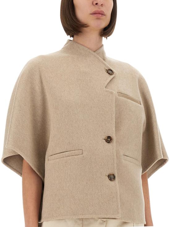 25FW 막스마라 안달로 케이프 2524736111600 883032 BEIGE - MAX MARA