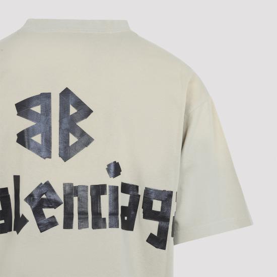 25FW 발렌시아가 반팔 티셔츠 764235 TSVK19501 BEIGE - BALENCIAGA