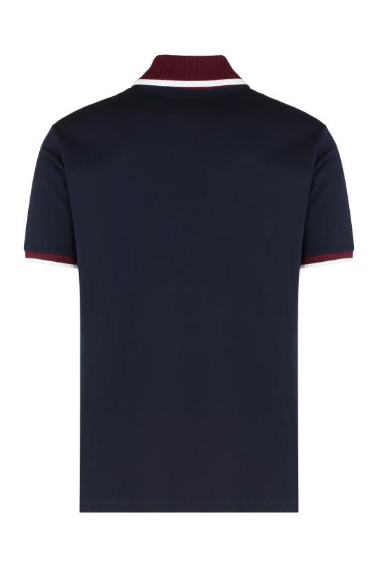 25FW 구찌 로고 모티프 폴로 셔츠 829434 XJHEF4794 BLUE - GUCCI