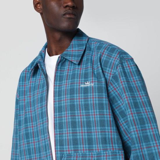 25FW 어웨이크 NY 긴팔 셔츠 AWKFW25OT002CO BL BLUE - AWAKE NY