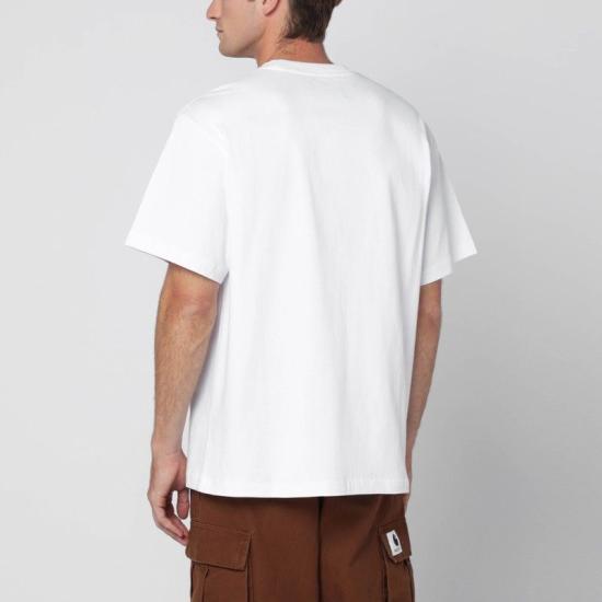 25FW 어웨이크 NY 반팔 티셔츠 AWKFW25TP007CO WHT WHITE - AWAKE NY