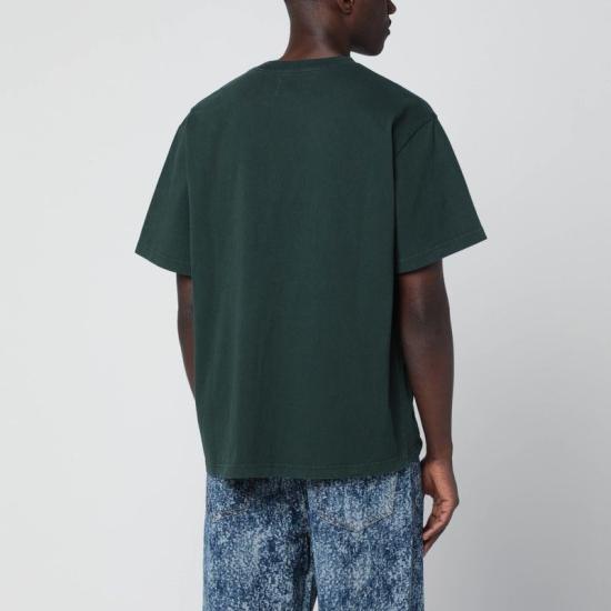 25FW 어웨이크 NY 반팔 티셔츠 AWKFW25TP007CO GR GREEN - AWAKE NY