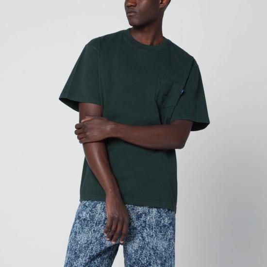 25FW 어웨이크 NY 반팔 티셔츠 AWKFW25TP007CO GR GREEN