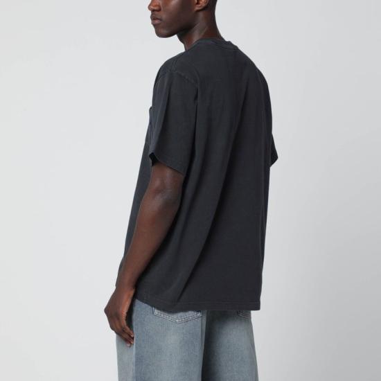 25FW 어웨이크 NY 반팔 티셔츠 AWKFW25TP007CO BLK BLACK - AWAKE NY