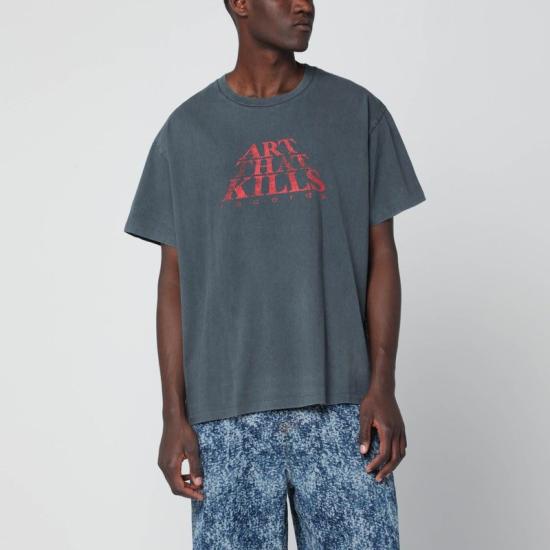 25FW 갤러리 디파트먼트 반팔 티셔츠 TFL10292CO LV BLACK