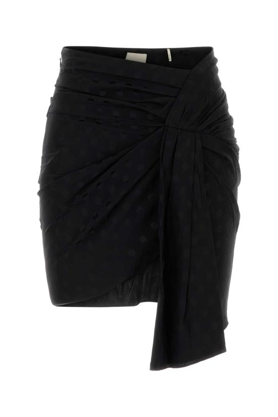 25FW 이자벨마랑 스커트 JU0422FAC4J04I 01BK BLACK