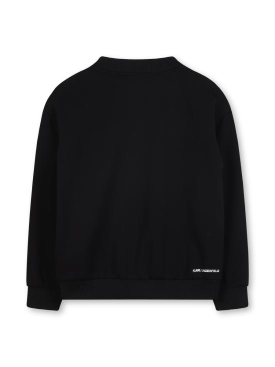 25FW [키즈] 칼라거펠트 풀오버 Z30637K 09B BLACK - KARL LAGERFELD