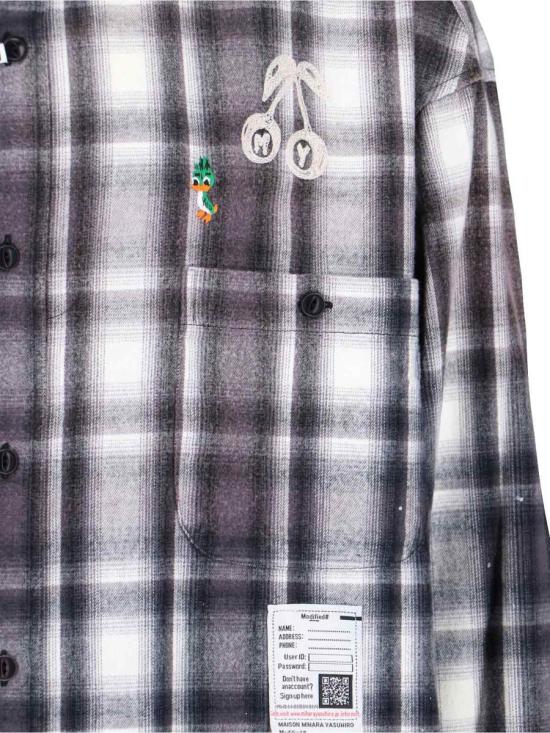 25FW 메종 미하라 야스히로 긴팔 셔츠 J15SH181BLACK Black - MAISON MIHARA YASUHIRO