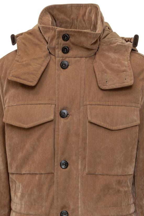 25FW 페트레이 애솔 벨벳 필드 재킷  PEU558701112015 995 BROWN - PEUTEREY