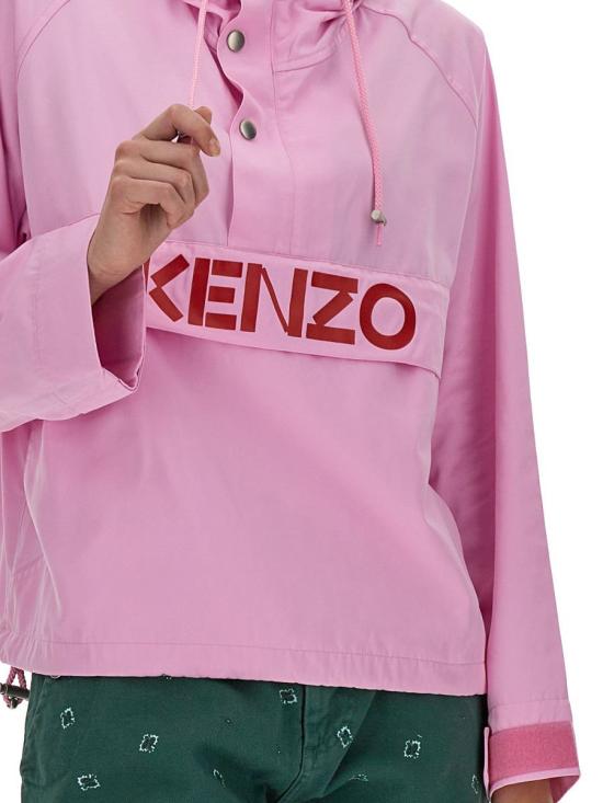  겐조 후드 티셔츠 FC62BL157 9NB30 PINK - KENZO