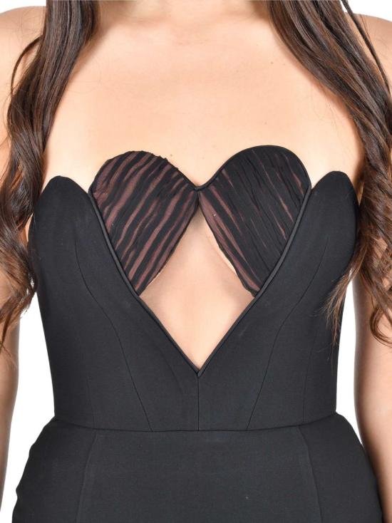 25FW 넨시 도자카 원피스 NDDR2711000100BLACK Black - NENSI DOJAKA