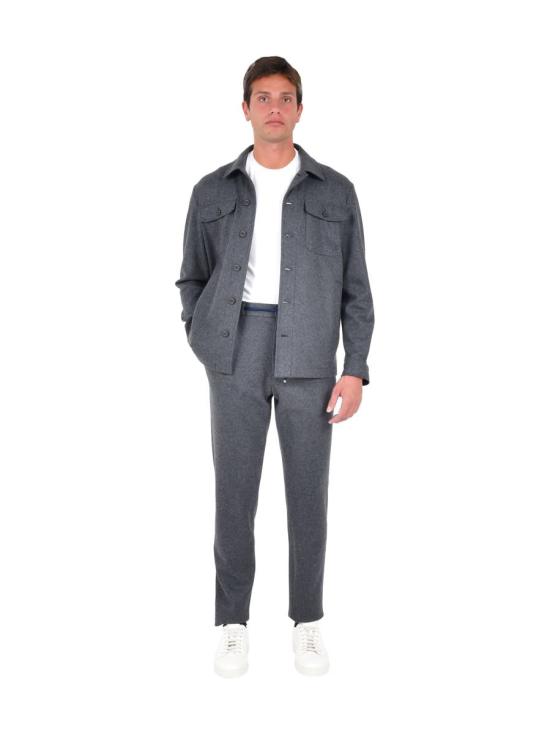 25FW 드루모어 긴팔 셔츠 DJ203JKS650 GREY