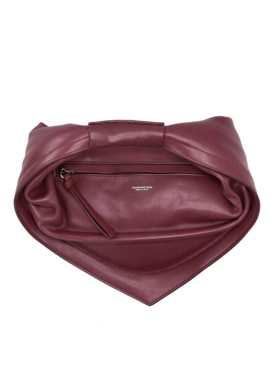 25FW 페데리코 시나 크로스백 MDTB0101 BU BURGUNDY Red