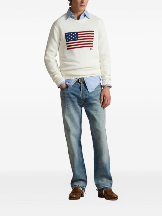 25FW 폴로 랄프로렌 스웨터 710718281009 Beige - POLO RALPH LAUREN