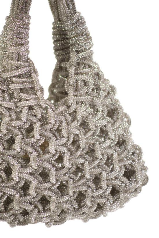 25FW 히보우라마 숄더백 VANNIFIQUE CRYSTAL SILVER - HIBOURAMA