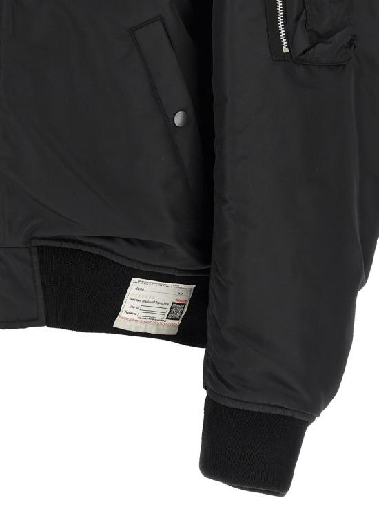 25FW 메종 미하라 야스히로 자켓 A15BL062BLACK Black - MAISON MIHARA YASUHIRO