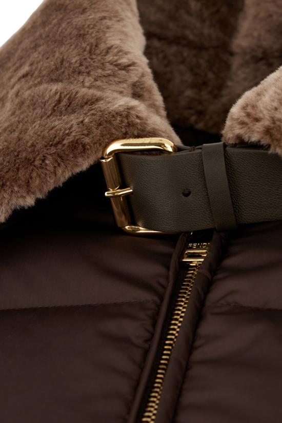 25FW 펜디 숏패딩 FAN212AT8V F1T6H Cioccolato - FENDI