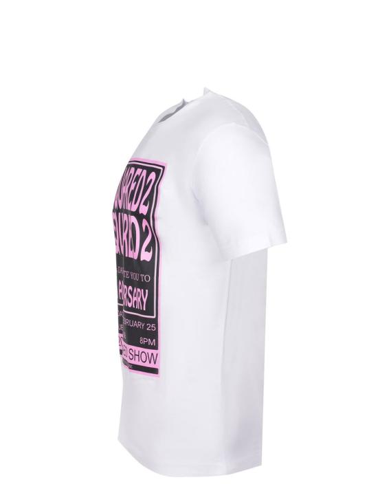 25FW 디스퀘어드2 탑 S71GD1582D20020 100 WHITE - DSQUARED2