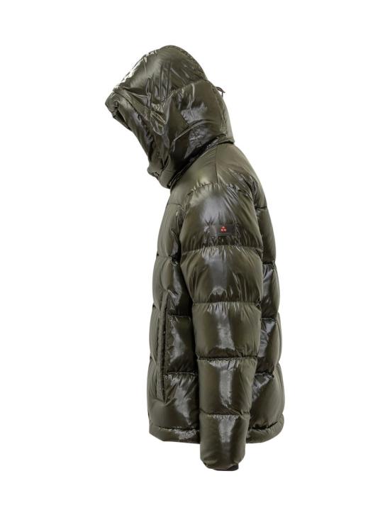 25FW 페트레이 제미 KSG 후드 장식 무지갯빛 다운 재킷 PEU559501181998 669 GREEN - PEUTEREY