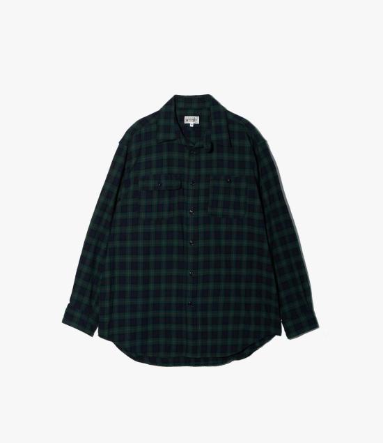  엔지니어드가먼츠 긴팔 셔츠 Engineered Garments Workaday 유틸리티 셔츠