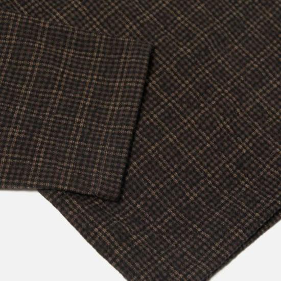  유니버셜웍스 긴팔 셔츠 유니버설 웍스 브라운 시더 체크 지퍼  브라운 시더 체크 - UNIVERSAL WORKS