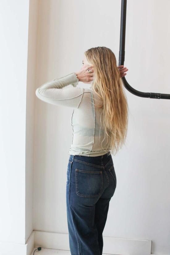  베이스레인지 터틀넥 Baserange Omato  브런 그린 - BASERANGE