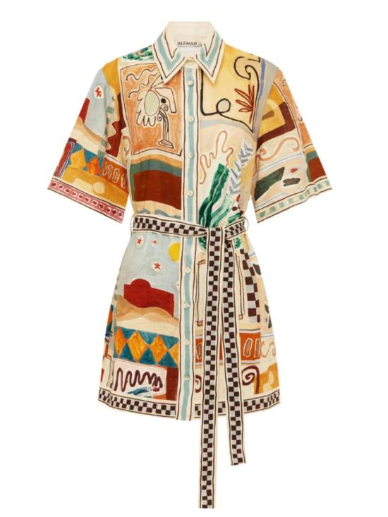  알레메 숏 원피스