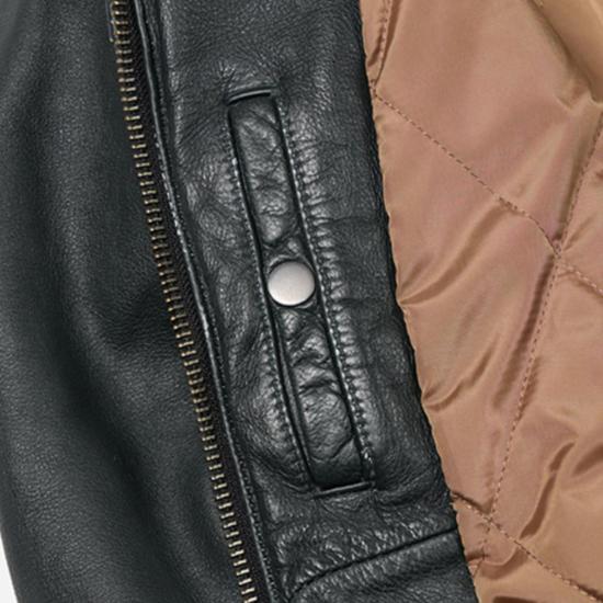  프리즘웍스 자켓 프리즈웍스 디스트로이드 카우하이드 가죽 재킷 - FRIZMWORKS