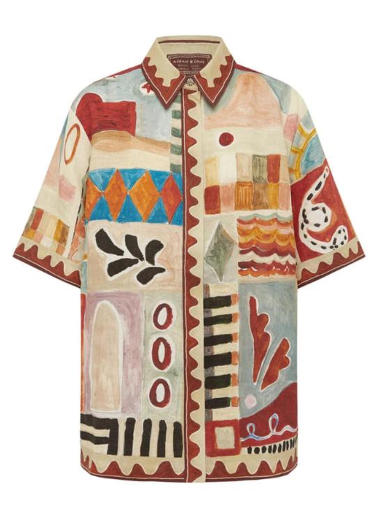  알레메 블라우스 알레마이스 미셸 셔츠