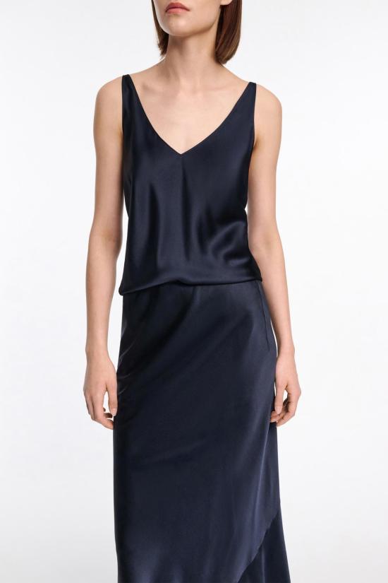  도로시 슈마허 캐미솔 센스 오브 샤인 탑 네이비 - DOROTHEE SCHUMACHER