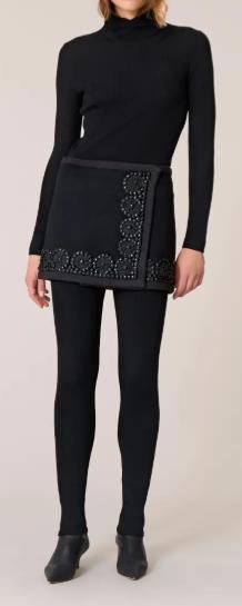 25FW 파로쉬 라운지 웨어 D500713LEILA25 013 NERO - PAROSH