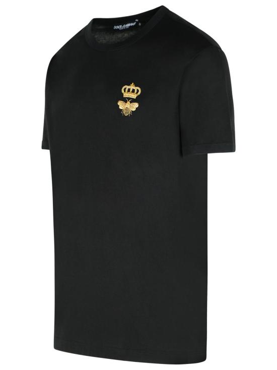 26SS 돌체앤가바나 폴로 티셔츠 G8PV1Z G7WUQN0000 Black - DOLCE & GABBANA