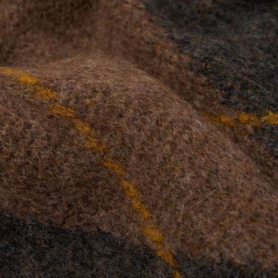  유니버셜웍스 가디건 유니버설 웍스 알파카 니트 랭데일 아가일 카디건 브라운 - UNIVERSAL WORKS