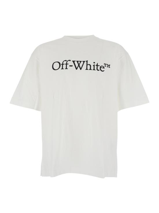 26SS 오프화이트 반팔 티셔츠 OMAA120C99JER0080110 White