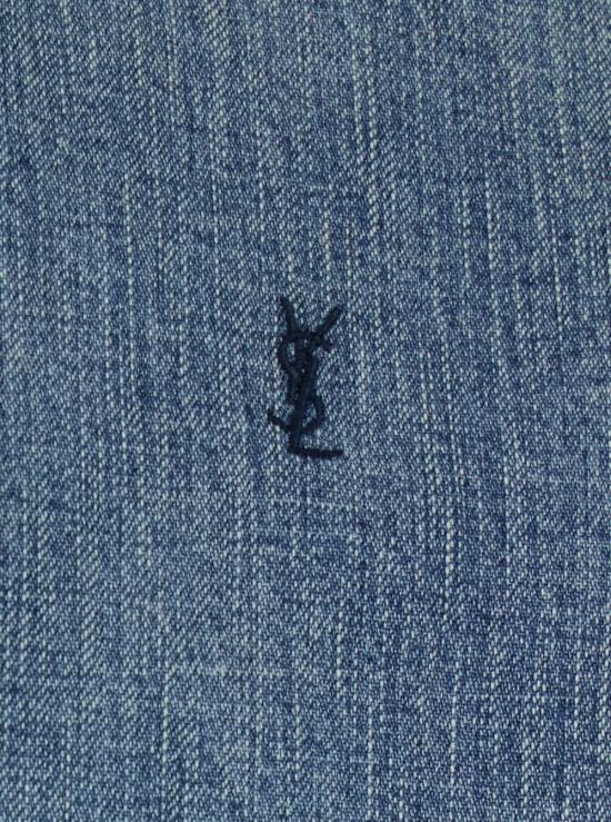 26SS 생로랑 데님 셔츠 823437Y14MJ4248 Light blue - SAINT LAURENT